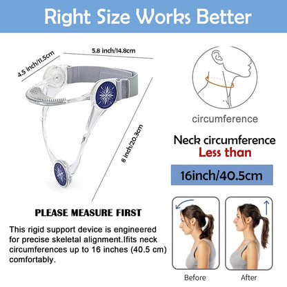 Portable Neck Traction Device Neck Stretcher Forward Head Neck Posture Corrector