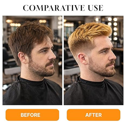 2Pcx Professional Barber Comb Hair Fade Tool for Men