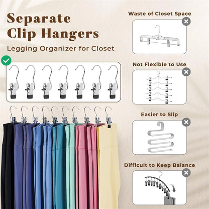 20Pcs Multifunction Stainless Steel Clothes Clip Laundry Hook