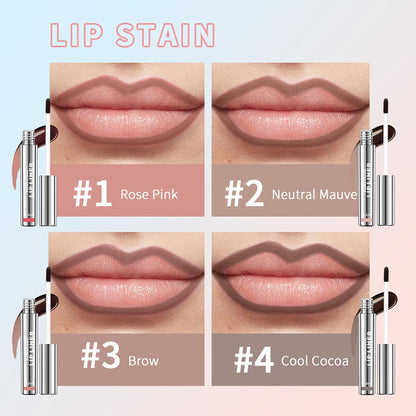 4Pcs Peel Off Lip Liner Stain