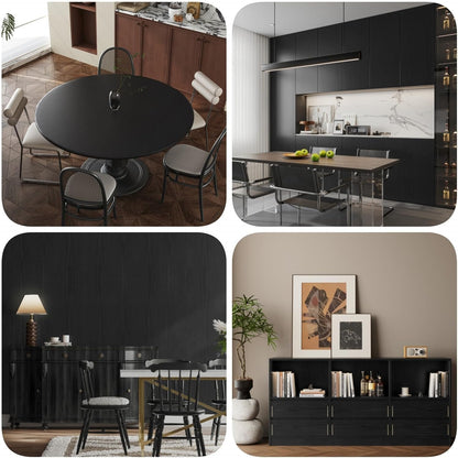 Wood Contact Paper Peel and Stick Wallpaper for Door Cabinets Drawers Countertops
