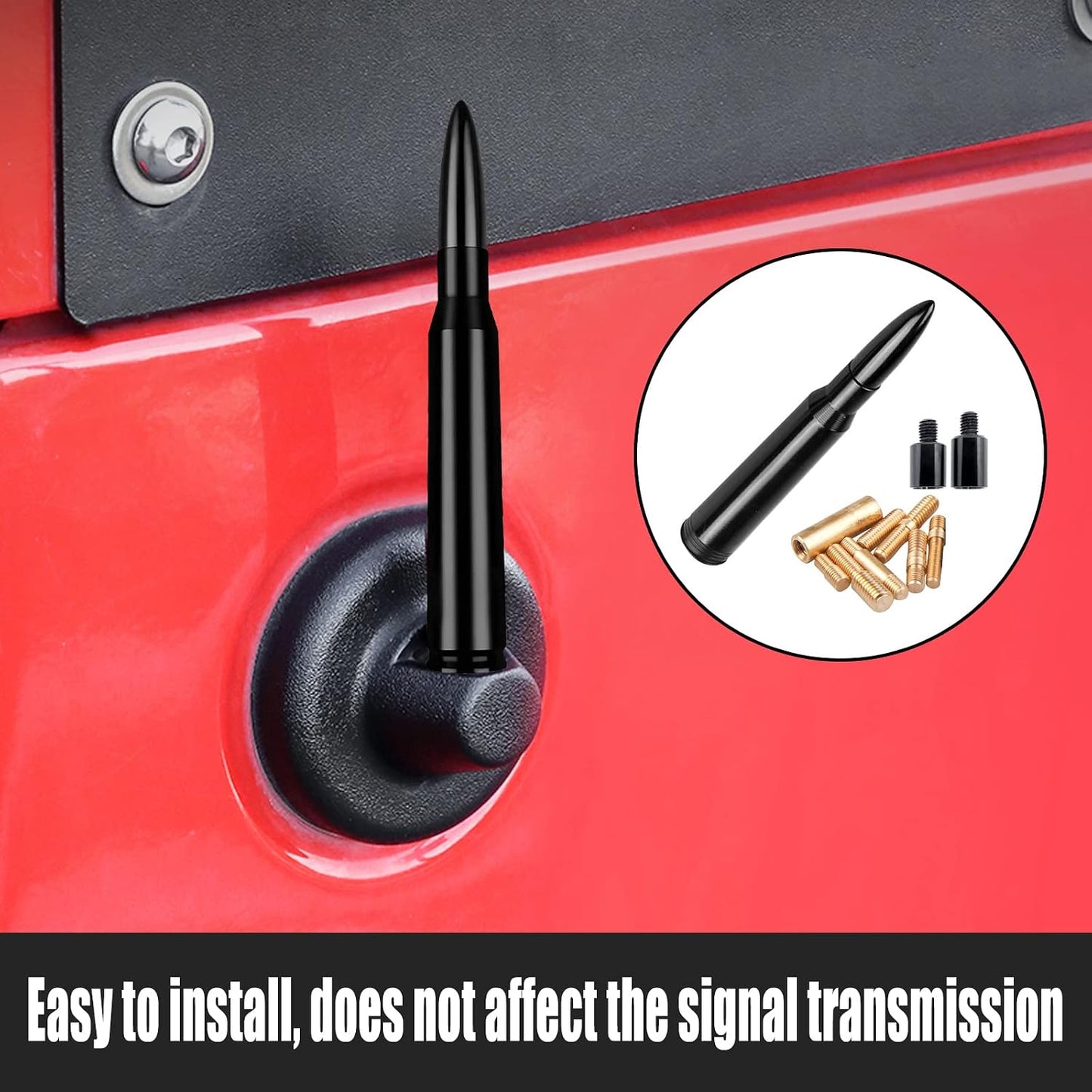 Car Truck Bullet Antenna for Silverado Avalanche GMC Sierra