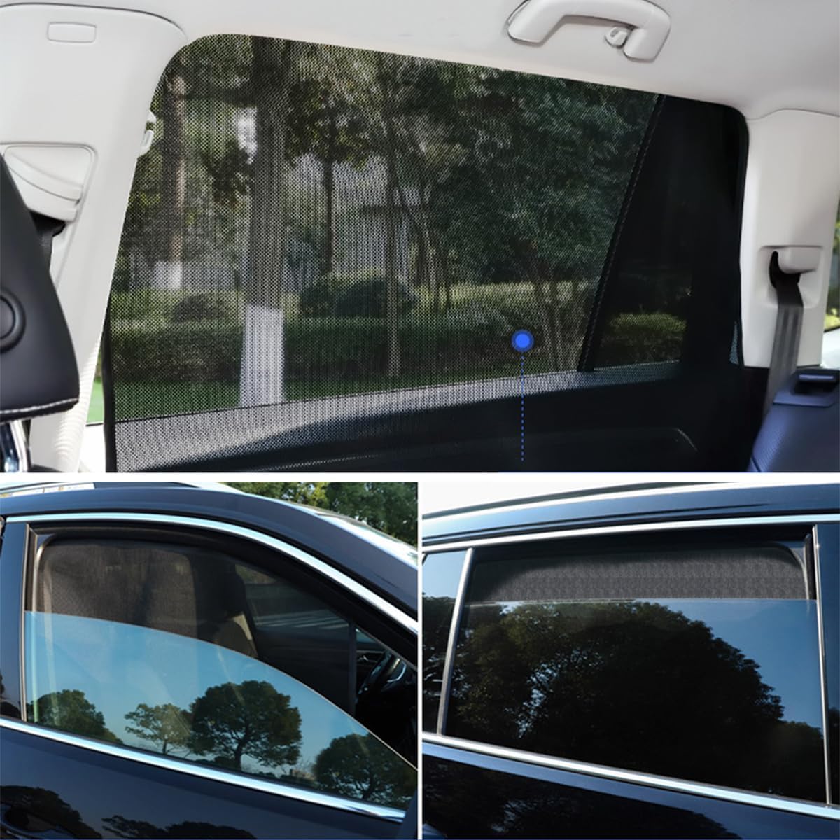 Magnetic Block UV Protection Cars Window Privacy Shades