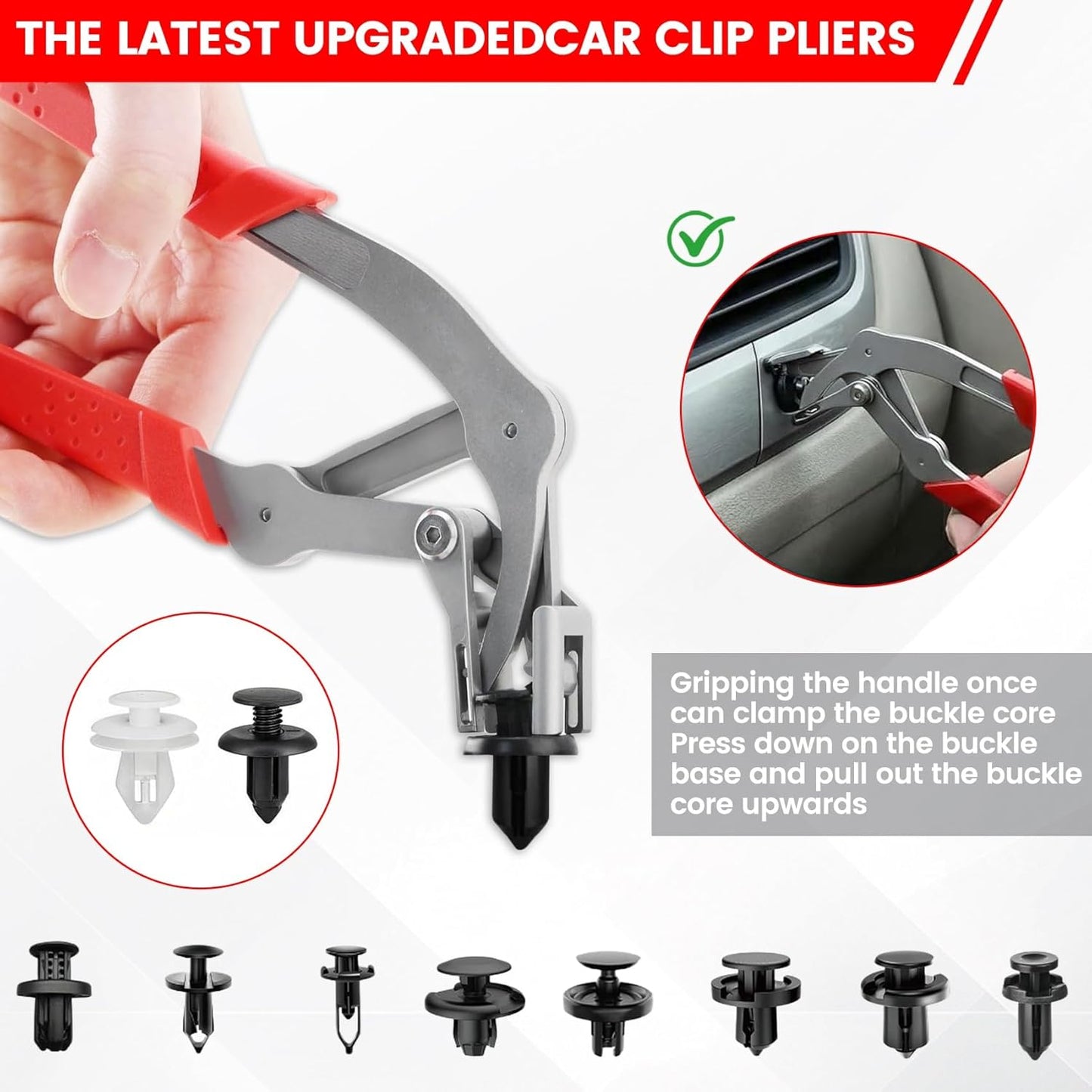 Professional Auto Clip Removal Pliers for Automotive Plastic Fasteners