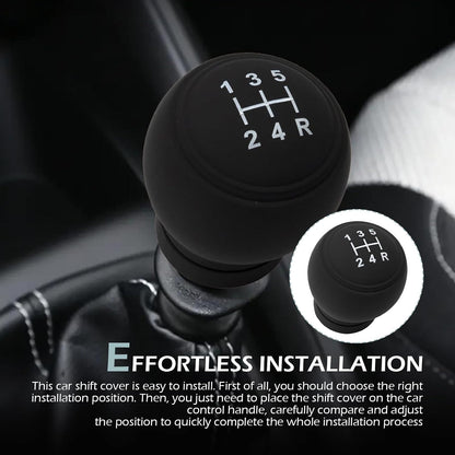 Universal Silicone Car Gear Head Shift Knob Cover