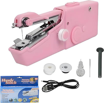 Portable Sewing Machine Kit for Beginners, Travel Emergency Clothes Repair & Quick Fixes