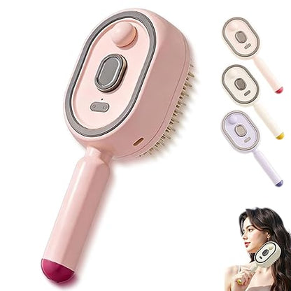 3-in-1 Electric Spray Air Cushion Massage Comb for Frizzy Hair