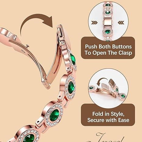 Ladies Copper Magnetic Bracelet NEW 2026 Model Double Strength