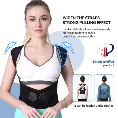 Adjustable Posture Corrector for Women and Men