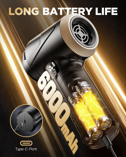 Cordless Brushless Motor Handheld Vacuum Cleaner for Car, Office Desk, Home