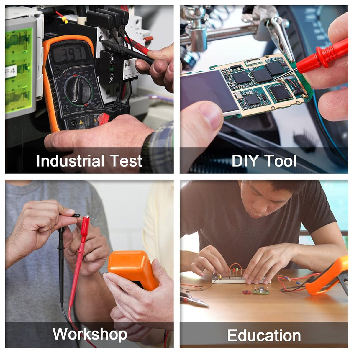 Digital Multimeter Voltmeter Battery Voltage Multi Tester