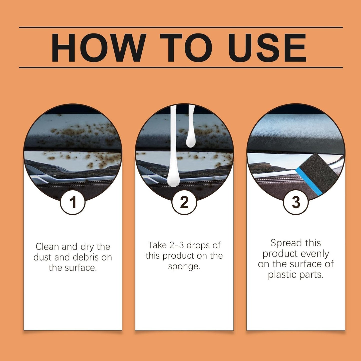 Auto Professional Ceramic Plastic Restorer Kit
