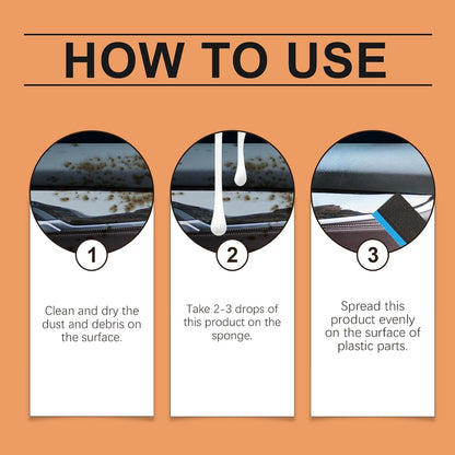 Auto Professional Ceramic Plastic Restorer Kit