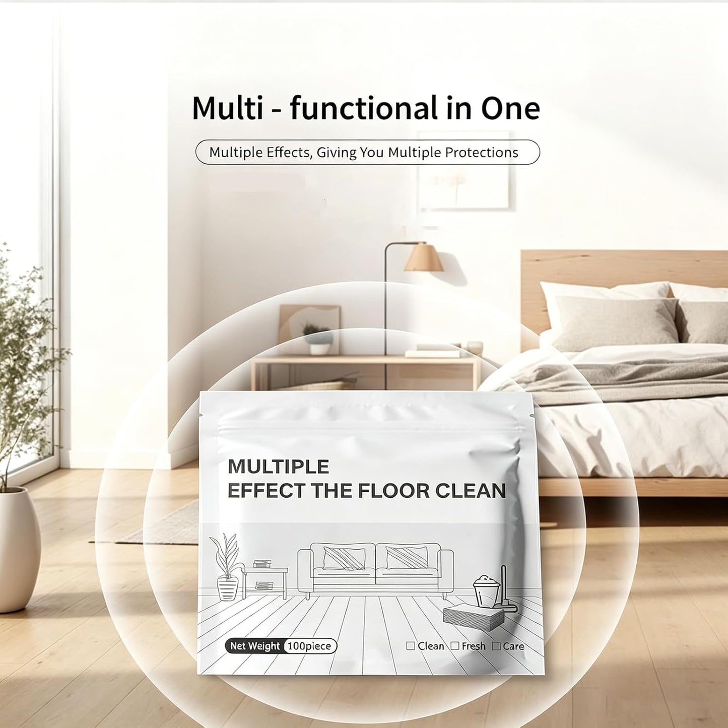 100 Piece Multi-surface Floor Cleaning Tablets,