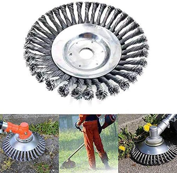 Universal Unbreakable Steel Wired Trimmer Blade Head