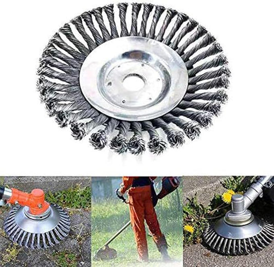 Universal Unbreakable Steel Wired Trimmer Blade Head