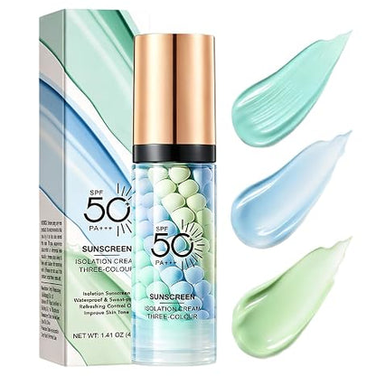 SPF 50+ PA+++ 3-in-1 Sunscreen Isolation Cream