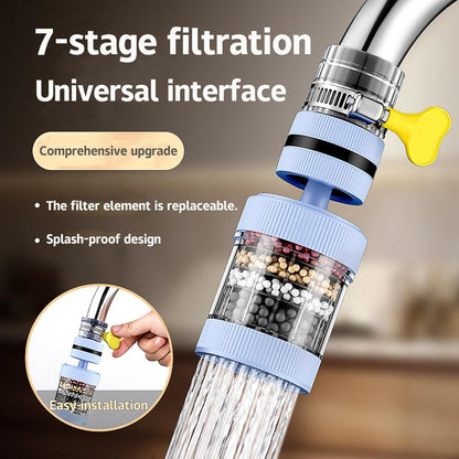 Water Faucet Filter Universal 15-32mm Round Faucet Adapter