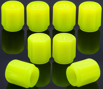 16PCS Fluorescent Tire Valve Stem Caps Universal Fit for Cars, Trucks, Motorcycles, Bikes & Bicycles