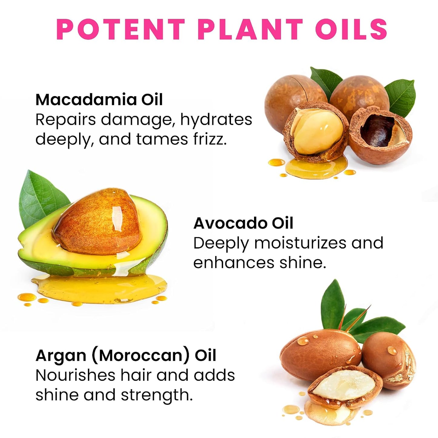 40 Capsules Hair Vitamins Moroccan Oil Capsules for Women