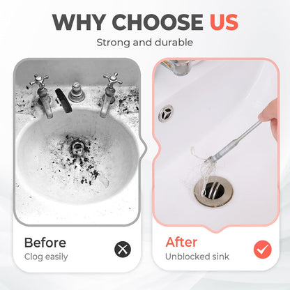 Spring Pipe Dredging Tools Drain Snake Clog Remover