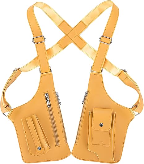 Anti-Theft Multi-pocket Double Shoulder Armpit Bag