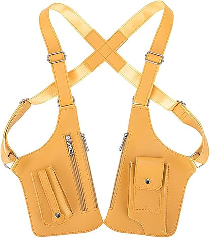 Anti-Theft Multi-pocket Double Shoulder Armpit Bag