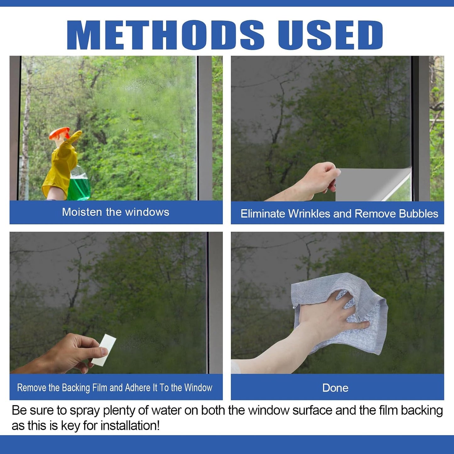 One Way Window Tint Privacy Reflective Anti UV Sun Blocking Thermal Insulated Film