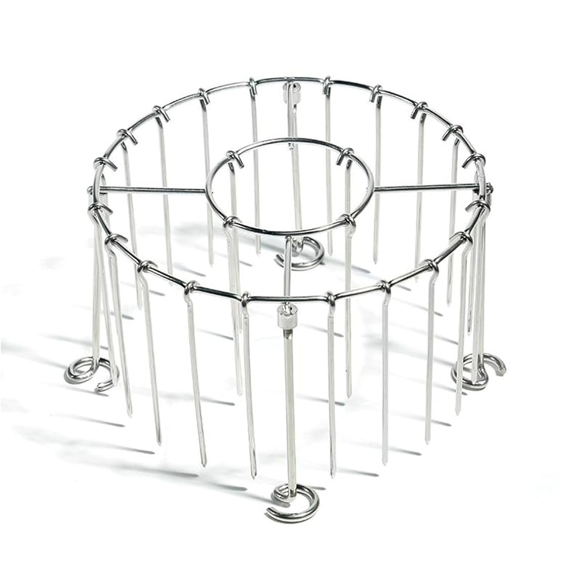 Air Fryer Grill Skewer Rack, Stainless Steel BBQ Kabob Set
