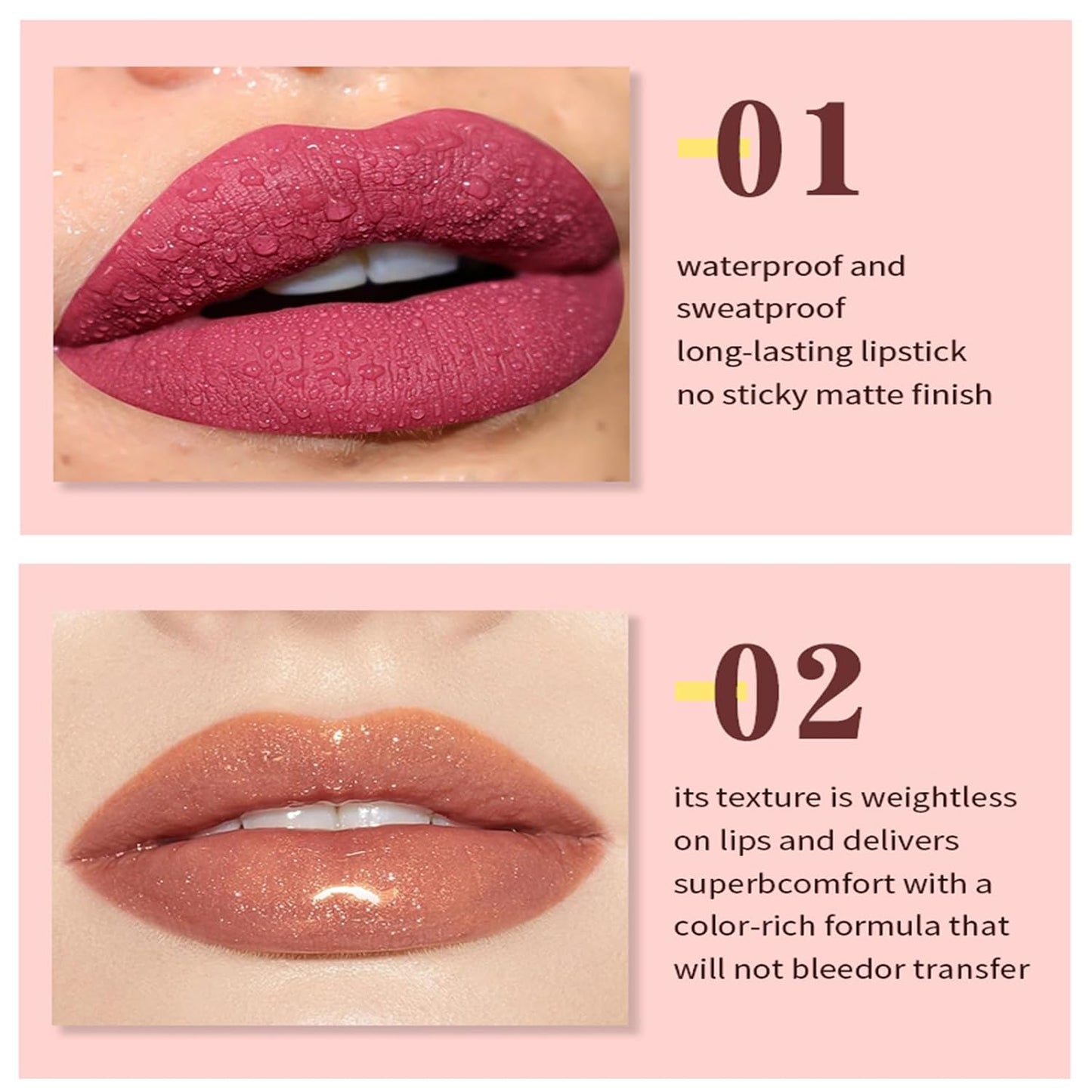 12Pcs Nude Matte Liquid Lipstick Set