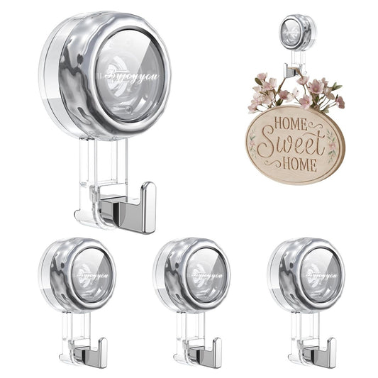 Heavy Duty Suction Cup Hooks for Window Shower Glass Door