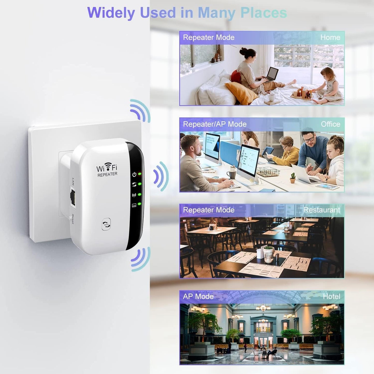 High-penetration Wireless Wifi Signal Extender