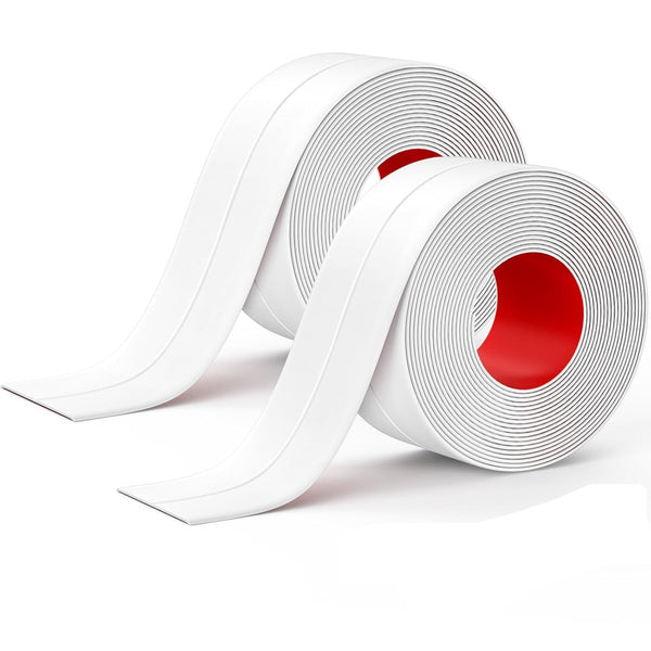 Caulk Tape Waterproof Self Adhesive, 2 Rolls Caulking Sealant Strip