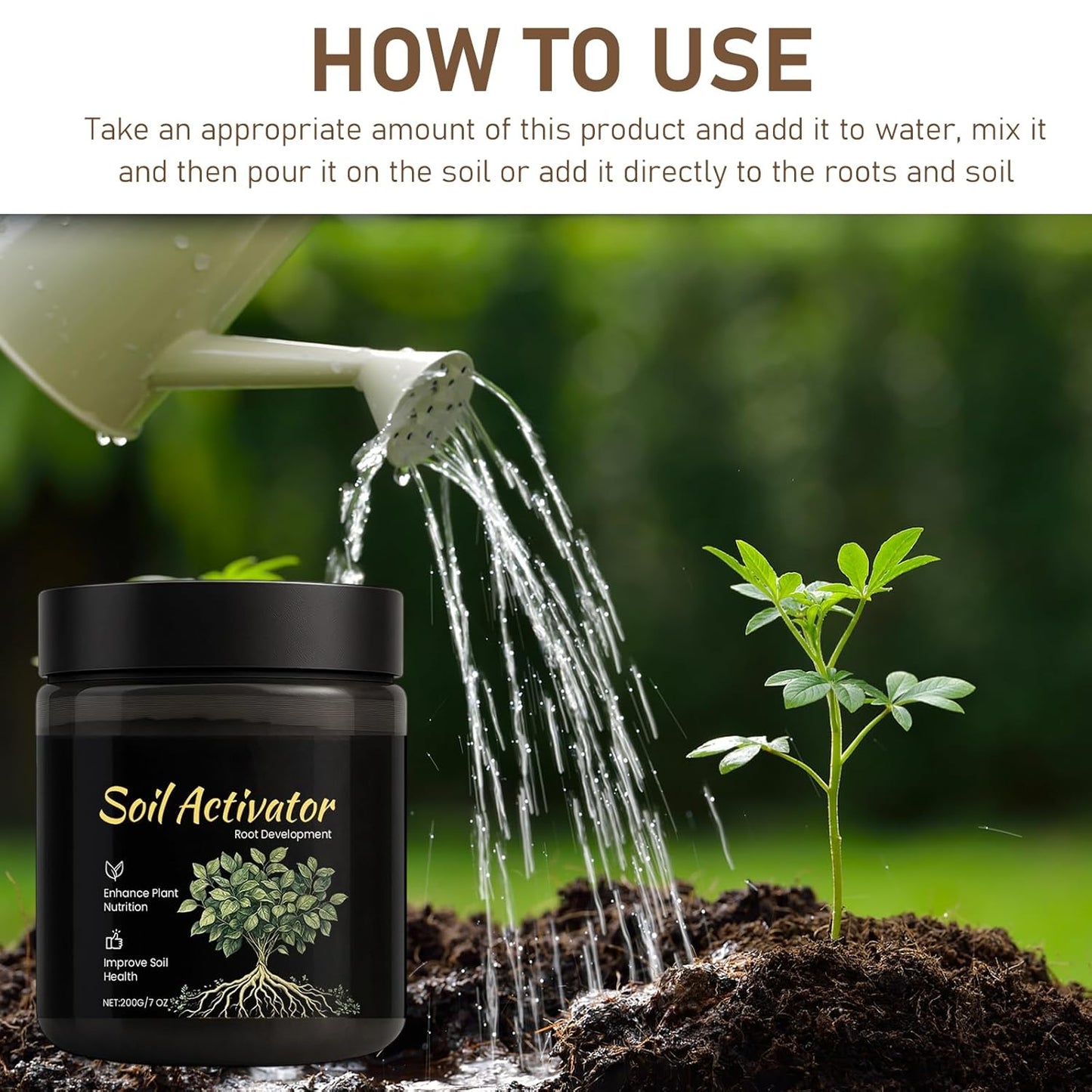 Soil Activators Promote The Growth Of Vegetables and Plants.