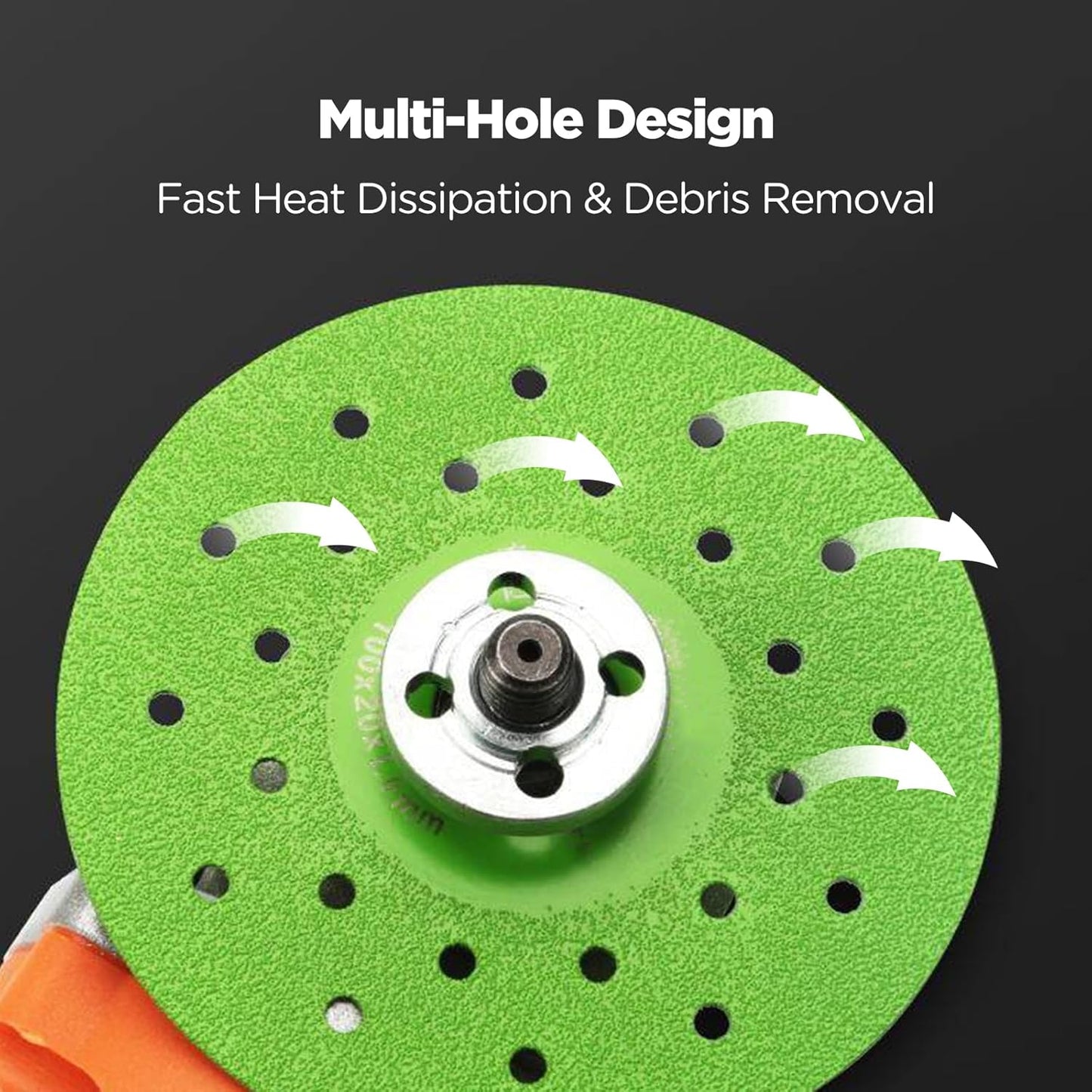 3PCS 4.5" Ultra Thin Diamond Grinding Discs