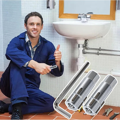 Alloy Steel Pipe Thread Spiral Screw Extractor Set