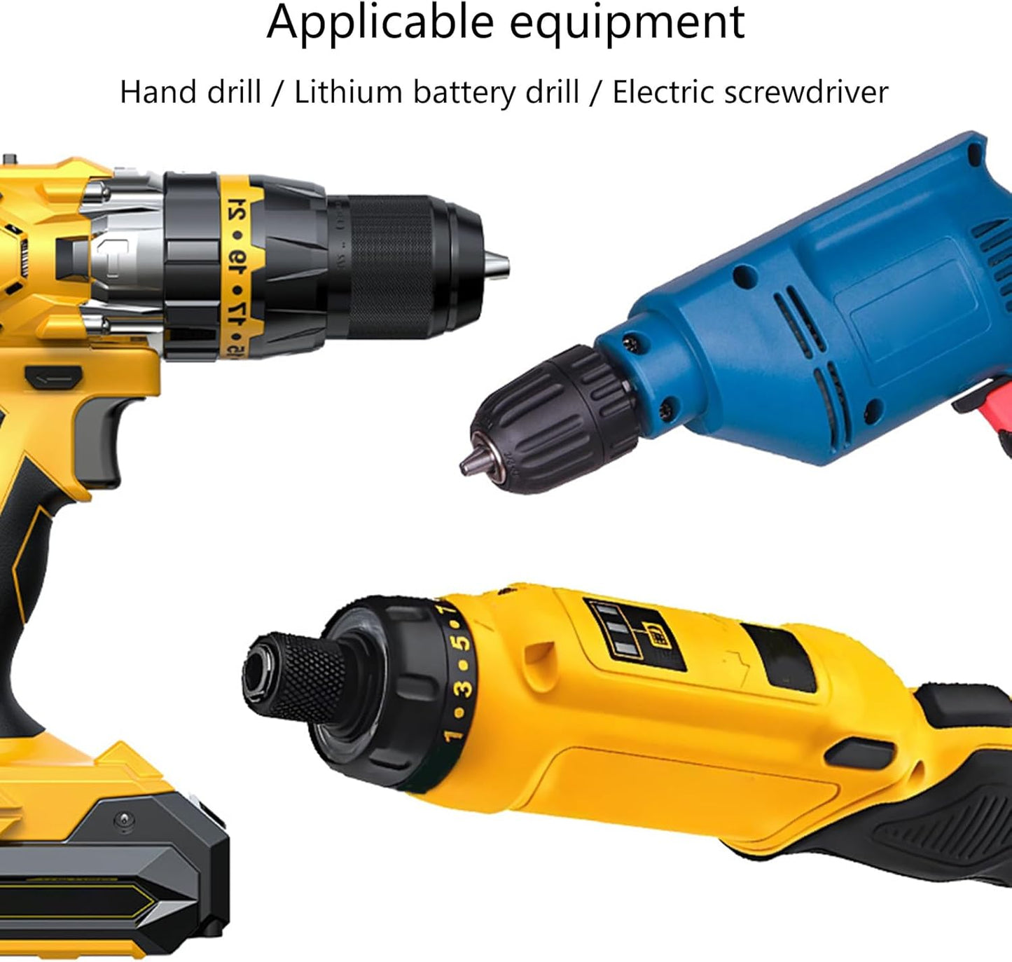 5Pcs High Spring Magnets Cordless Drills Antislip Screwdriver Divisions