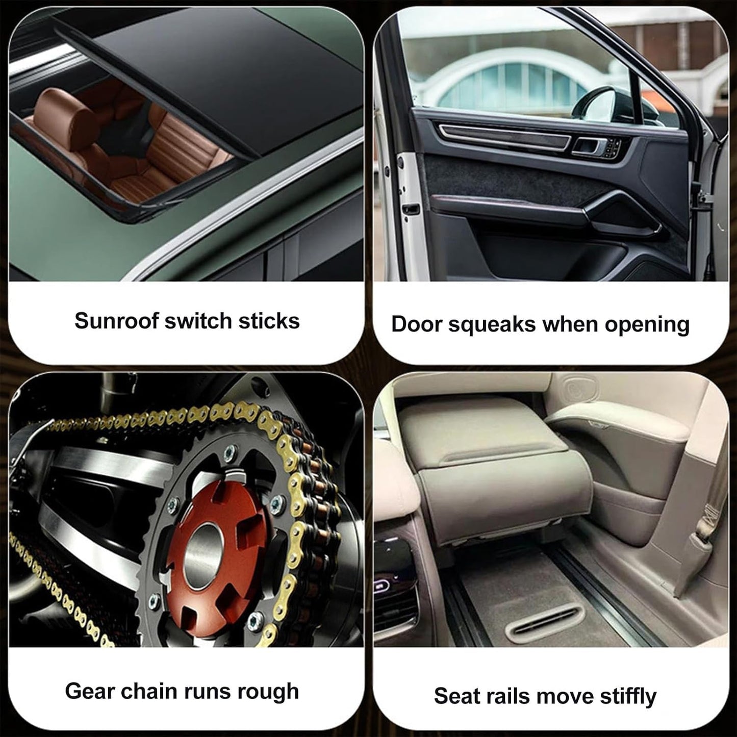 Specialized Synthetic Automotive Maintenance Grease for Car Door Hinges