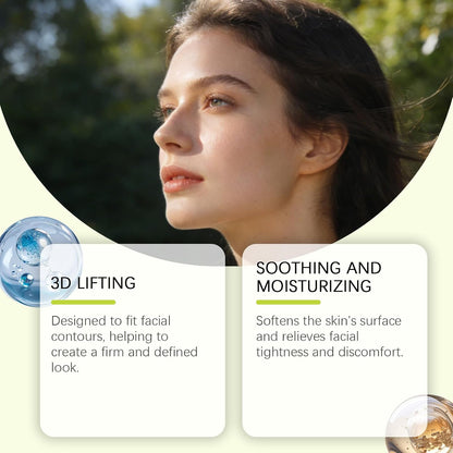 Collagen Double Chin Lifting Band for Sagging Jawline & Facial Puffiness Jaw