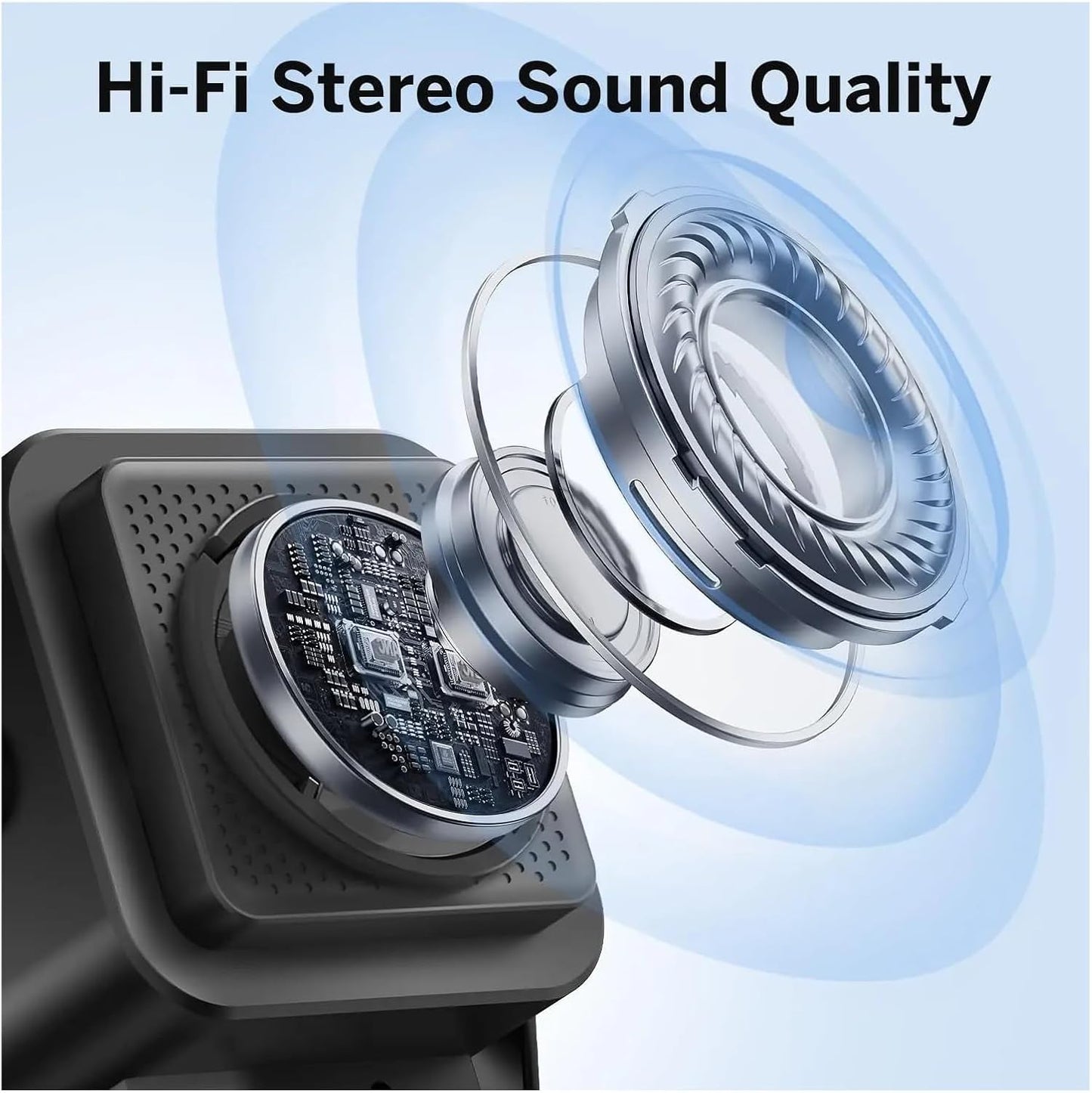 5-in-1 Wireless Induction Bluetooth Speaker with Phone Stand