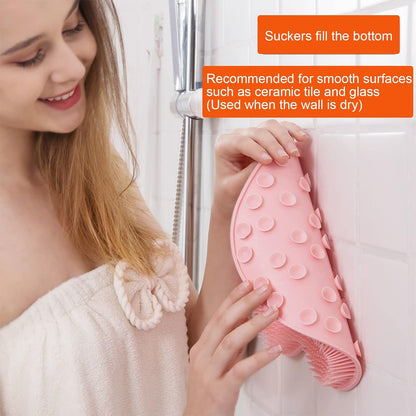 2 Pack Shower Back & Foot Scrubber