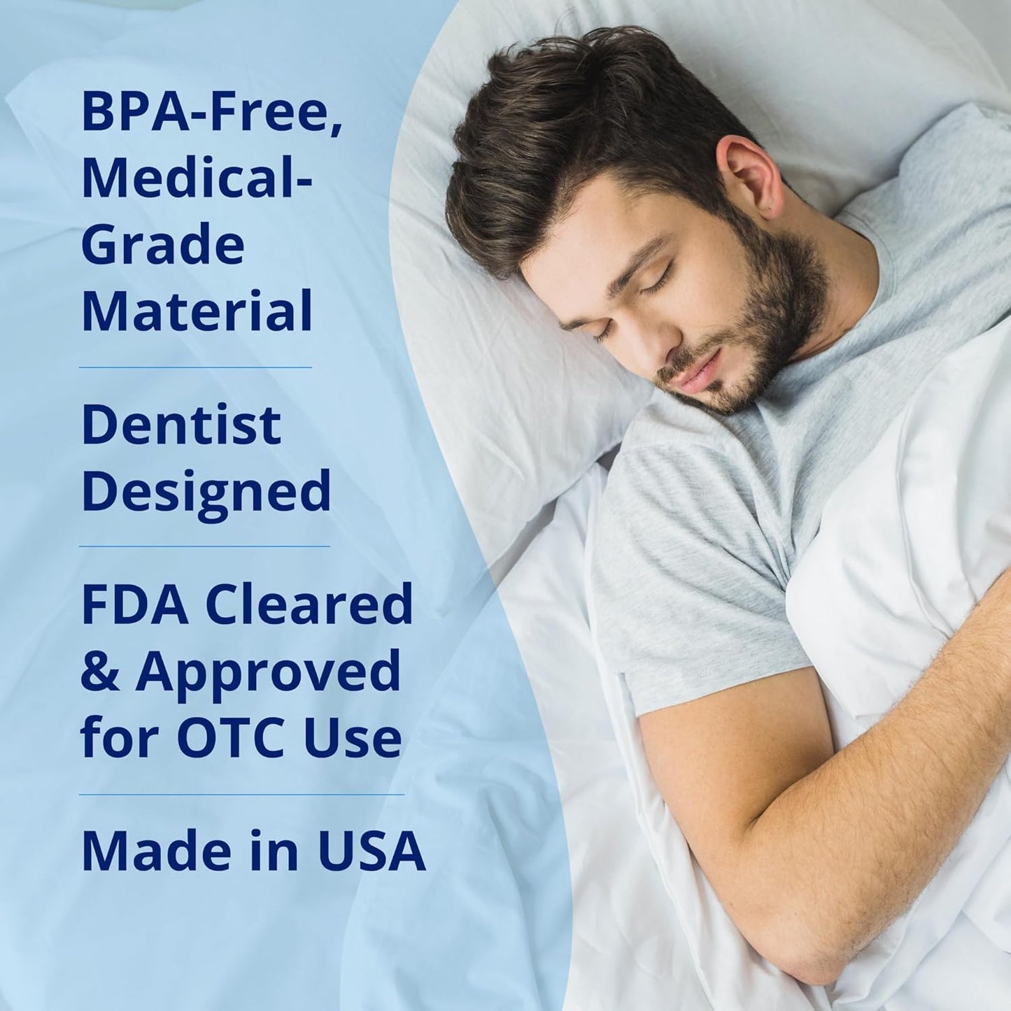 Sleep Care Braces - Gentle Care for Nighttime Sleep and Snoring Protection