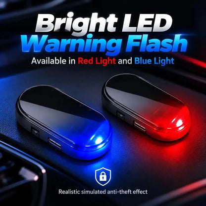 Smart Flashing LED Security Indicator with Auto Light Sensor