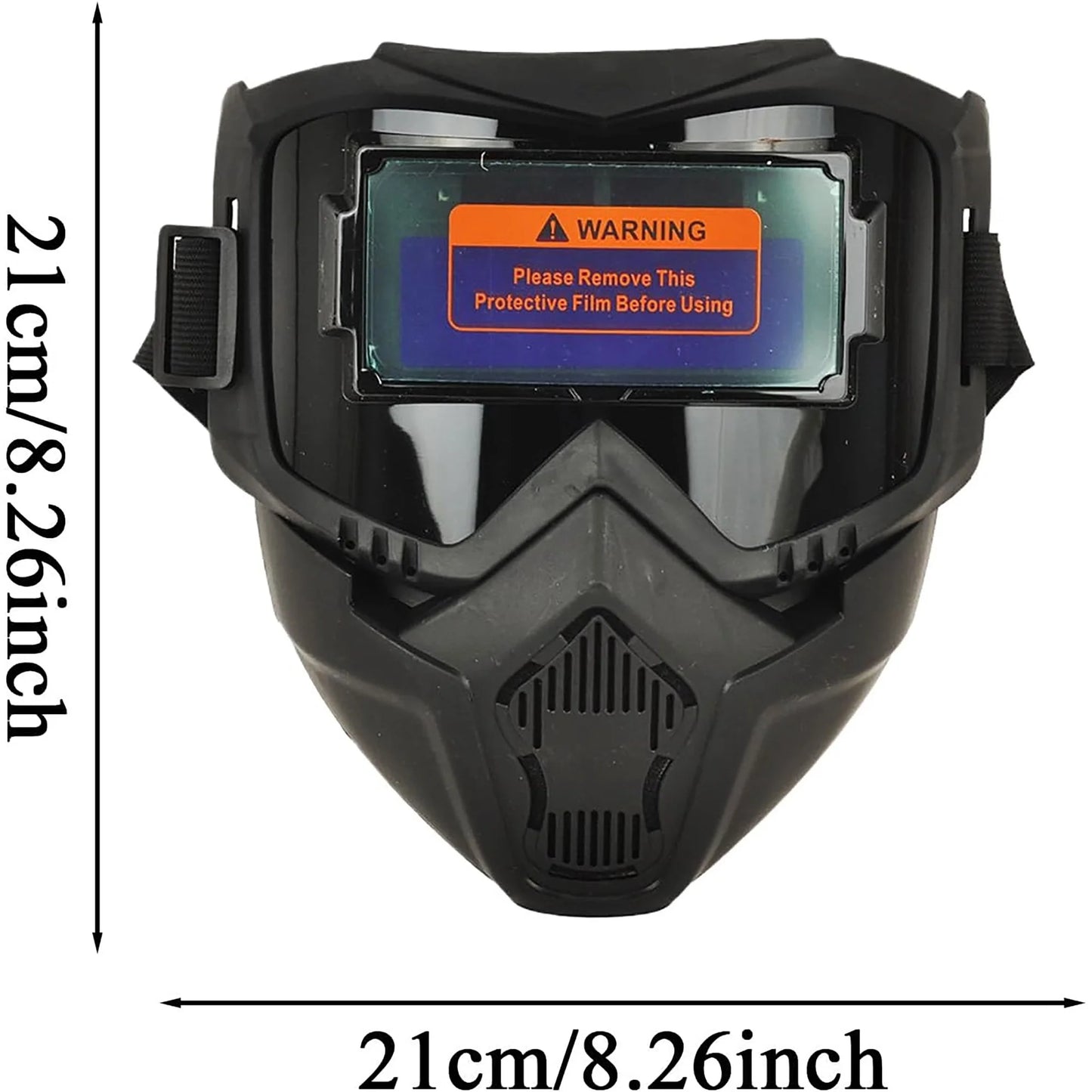 Auto Darkening Welding Helmet with True Color Tech for Grinding & Welding