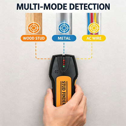 Stud Finder Wall Detector, Wood Metal & Live AC Wire Detector