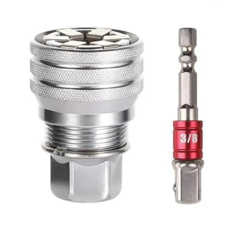 Adjustable Hex Universal Socket Torque Ratchet Adapter Wrench Head