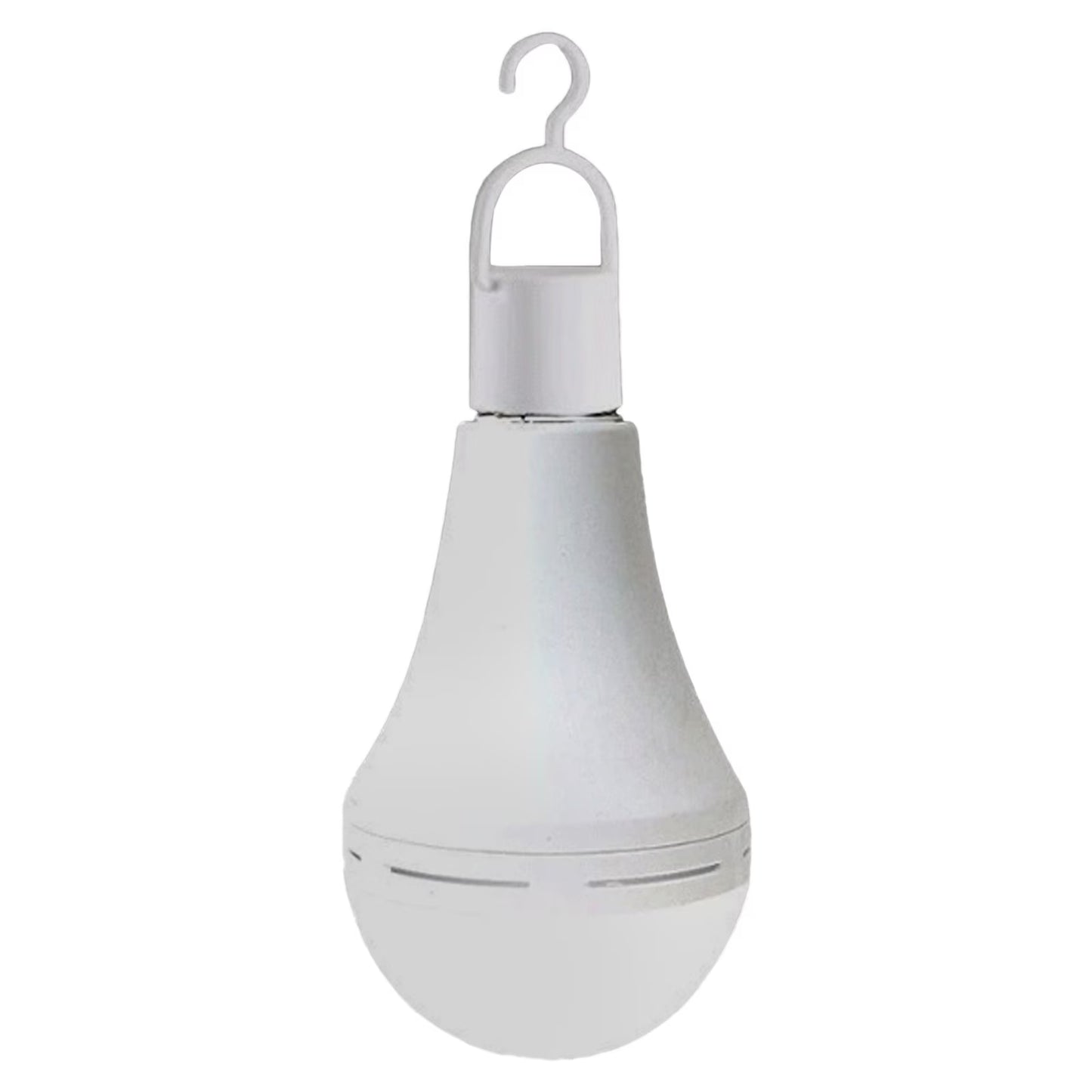 Multifunctional Rechargeable 12W Emergency LED Bulbs Equivalent 5000K Bright Outdoor Hanging Lights