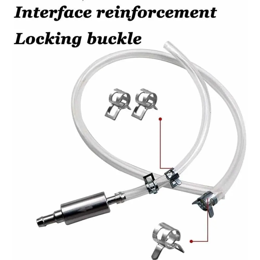 Brake Bleeder Tool One Way Check Valve Tube Bleeding Tool Kit