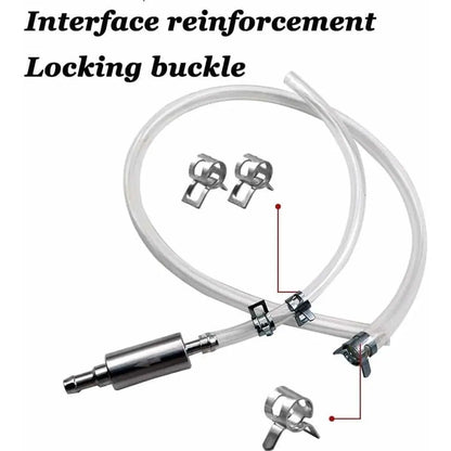 Brake Bleeder Tool One Way Check Valve Tube Bleeding Tool Kit