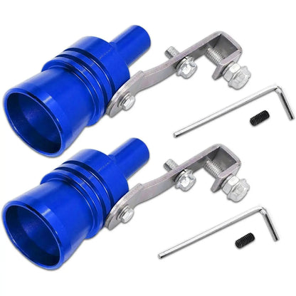 Turbo Sound Whistle Exhaust Muffler, XL Size Aluminum Alloy Universal Turbo